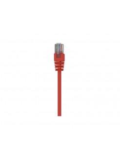 ქსელის კაბელი: Gembird PP12-0.5M/R Patch Cord UTP CAT5E 0.5m Red
