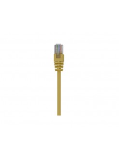 ქსელის კაბელი: Gembird PP12-0.5M/Y Patch Cord UTP CAT5E 0.5m Yellow