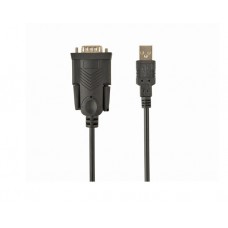 კაბელი: Gembird UAS-DB9M-02 USB to DB9M serial port converter cable 1.5m Black