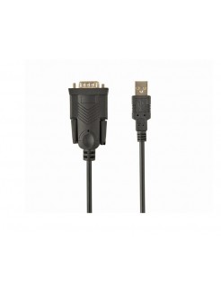 კაბელი: Gembird UAS-DB9M-02 USB to DB9M serial port converter cable 1.5m Black