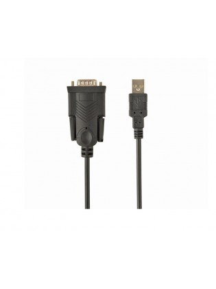 კაბელი: Gembird UAS-DB9M-02 USB to DB9M serial port converter cable 1.5m Black