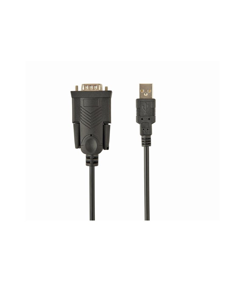 კაბელი: Gembird UAS-DB9M-02 USB to DB9M serial port converter cable 1.5m Black