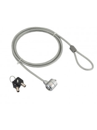 ნოუთბუქის ჩამკეტი: Gembird LK-K-01 Cable lock for notebooks (key lock)