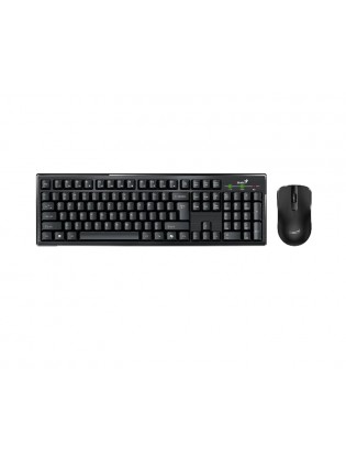 კლავიატურა-მაუსი: Genius KM-8101 Wireless Keyboard & Mouse Combo Black