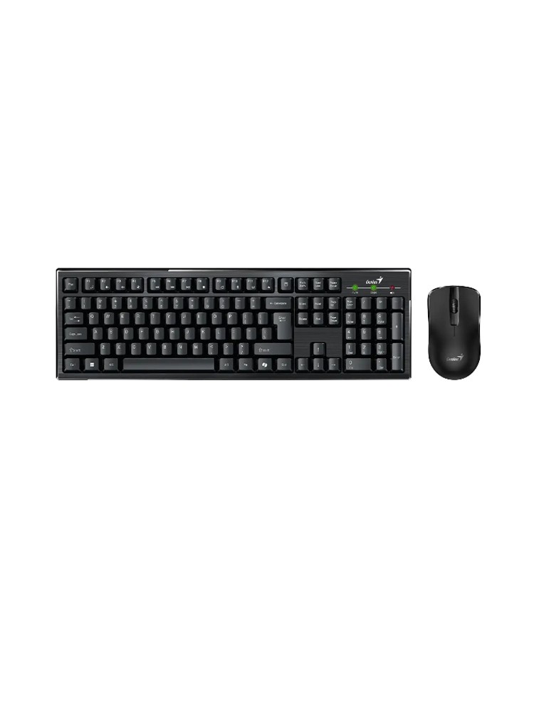 კლავიატურა-მაუსი: Genius KM-8101 Wireless Keyboard & Mouse Combo Black
