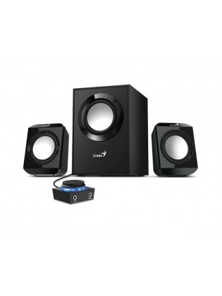 დინამიკი: Genius SW-2.1 300 II 3-piece Speaker System 10W RMS Black