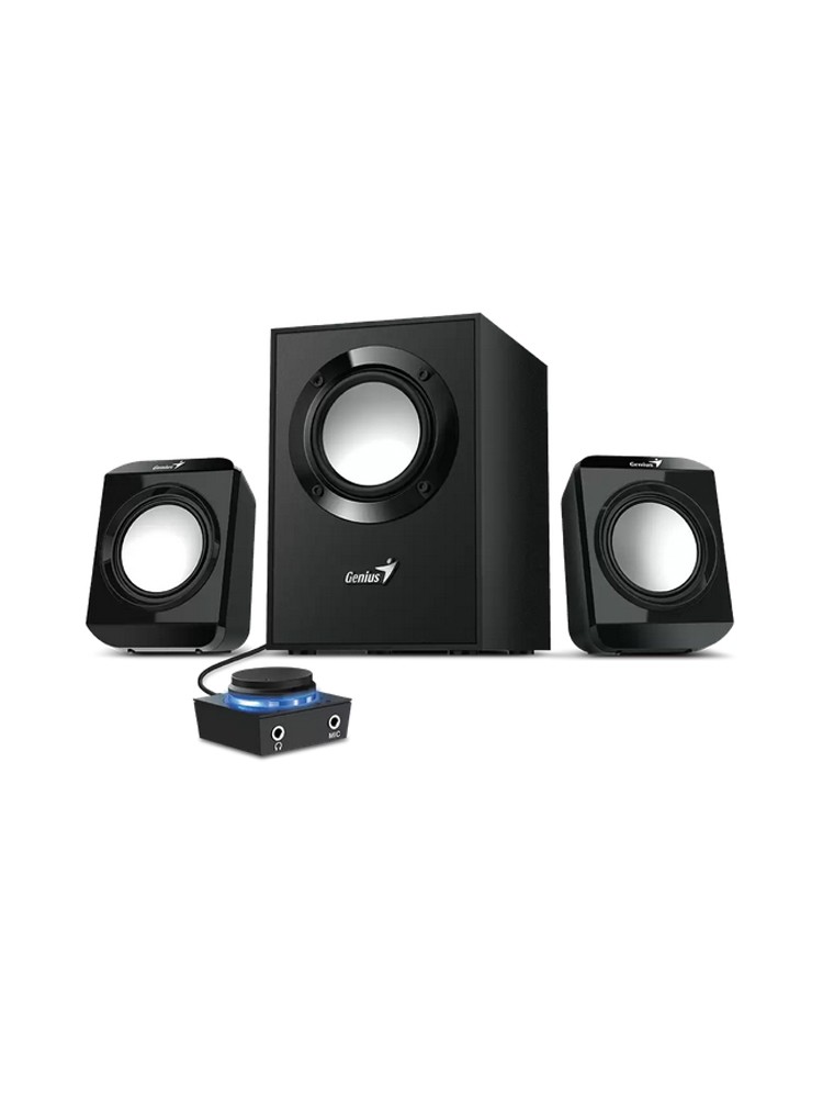 დინამიკი: Genius SW-2.1 300 II 3-piece Speaker System 10W RMS Black
