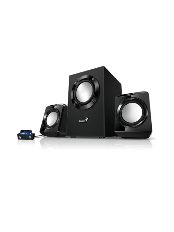 დინამიკი: Genius SW-2.1 300 II 3-piece Speaker System 10W RMS Black