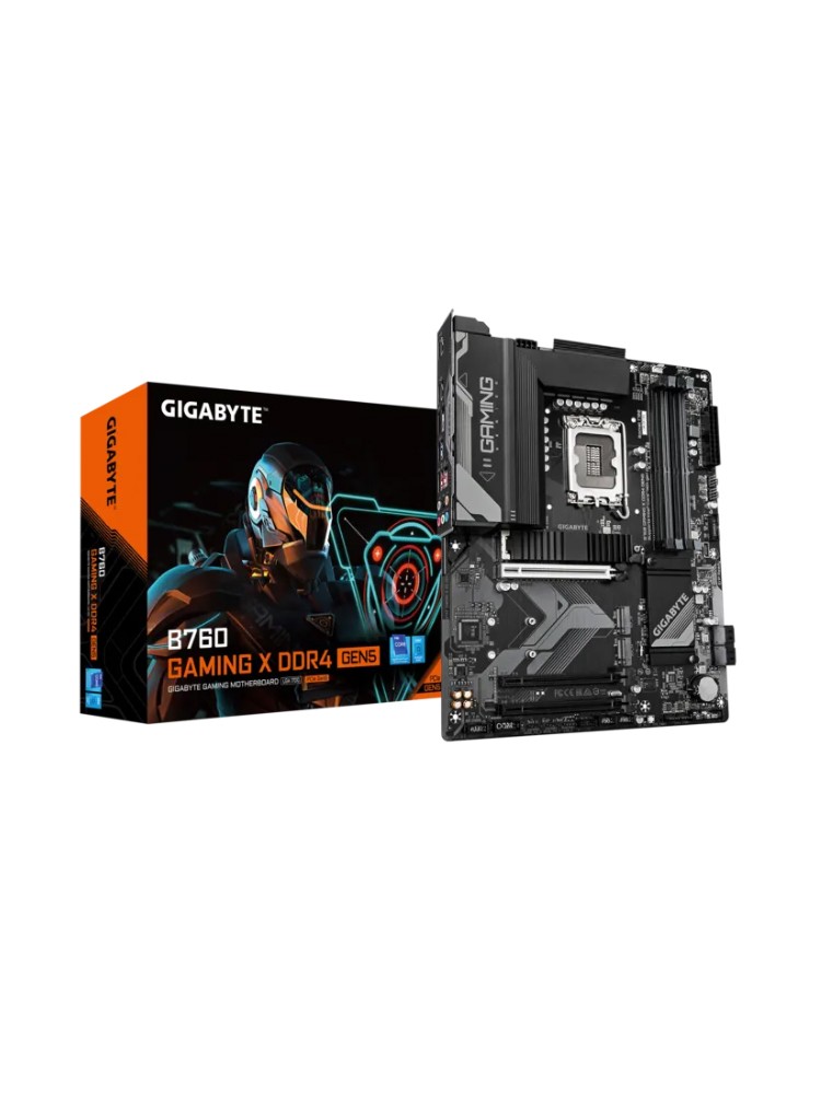 დედა დაფა: Gigabyte B760 GAMING X D4 GEN5 4DDR4 LGA1700