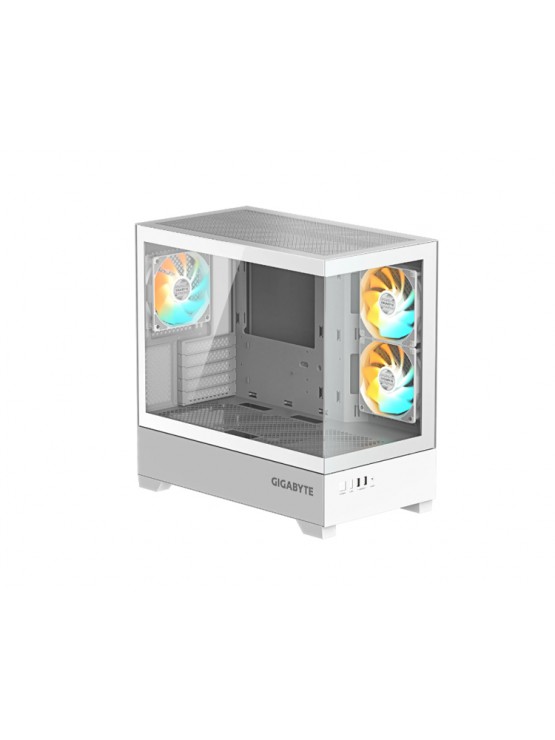 ქეისი: Gigabyte C201PI PANORAMIC ICE 3x120mm ARGB Fans Midi Tower White