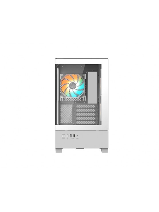 ქეისი: Gigabyte C201PI PANORAMIC ICE 3x120mm ARGB Fans Midi Tower White
