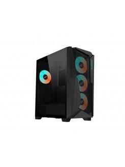 ქეისი: Gigabyte C301G 4x120mm ARGB Fans Mid Tower Black
