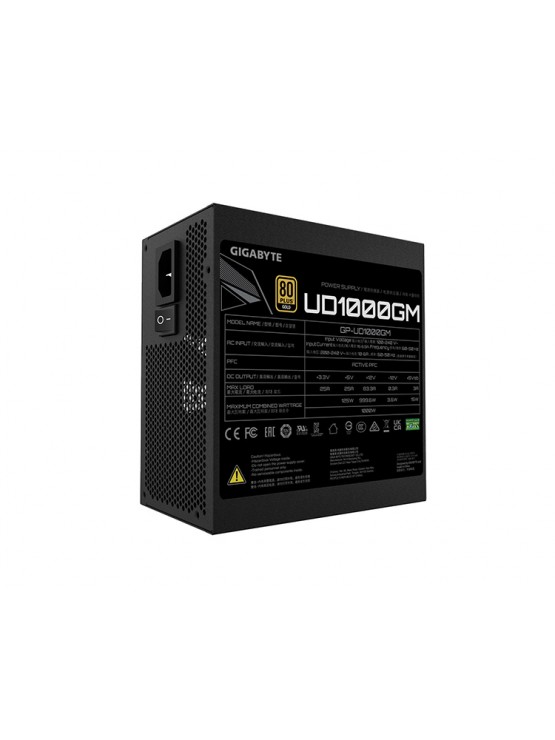 კვების ბლოკი: Gigabyte GP-UD1000GM 1000W 80 Plus Gold