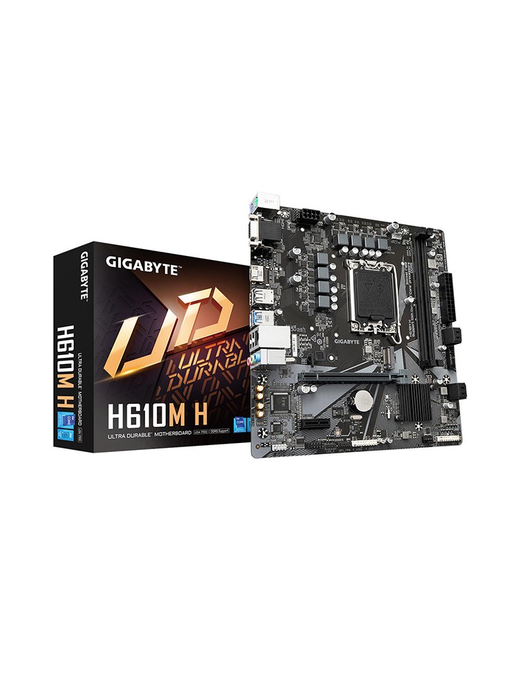 დედა დაფა: Gigabyte H610M H 2DDR5 LGA1700