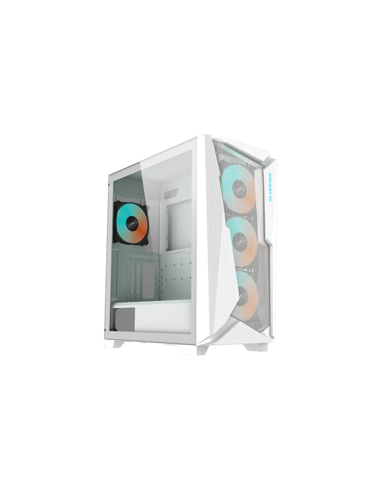 ქეისი: Gigabyte C301GW 4x120mm ARGB Fans Mid Tower White	