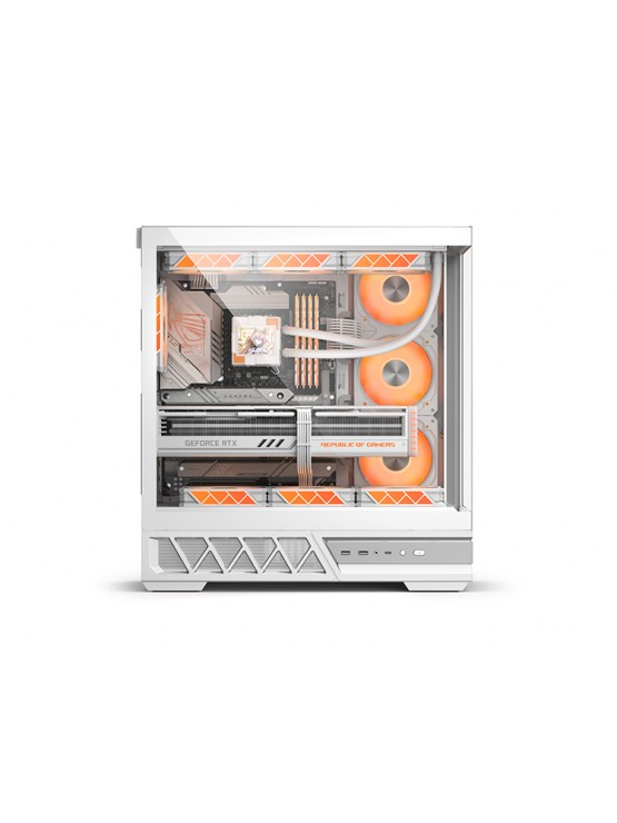 ქეისი: Golden Field BALANCE WORLD 1 WHITE 7x120mm RGB Fans