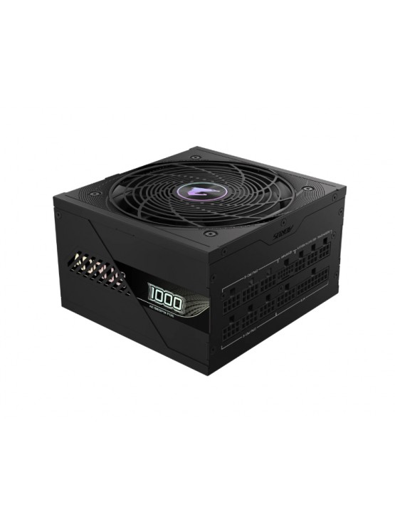 კვების ბლოკი: Gigabyte AORUS ELITE GP-AE1000PM PG5 1000W 80 Plus Platinum Modular PCIe 5.0