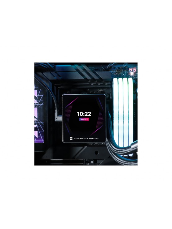 ქულერი: THERMALRIGHT Grand Vision 360 ARGB BLACK CPU Universal Cooler