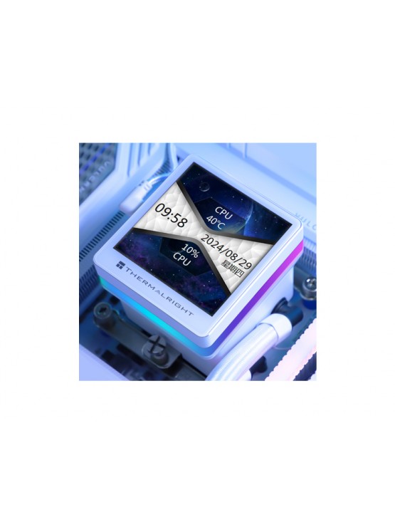 ქულერი: THERMALRIGHT Grand Vision 360 ARGB WHITE CPU Universal Cooler