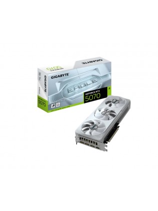 ვიდეო დაფა: Gigabyte GeForce RTX5070 EAGLE OC ICE SFF 12GB 192-Bit GDDR7 - GV-N5070EAGLEOC ICE-12GD