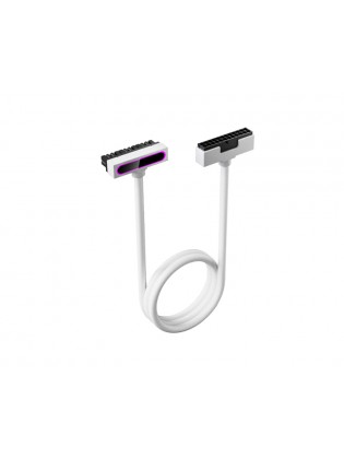 PSU კაბელის დამაგრძელებელი: Asiahorse HYDRUS 24PIN WHITE - 30CM