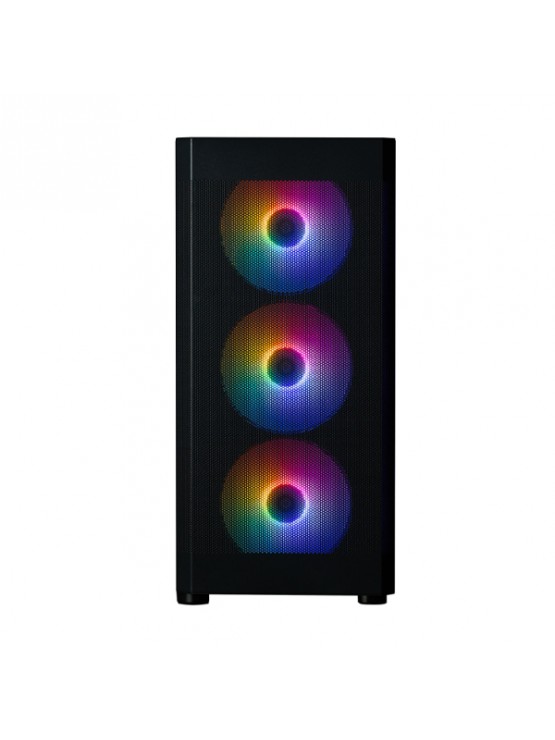 ქეისი: Zalman i4 TG 4x140mm RGB LED Fans Mid-Tower Black