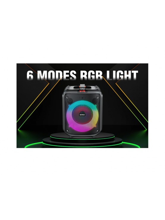 დინამიკი: Intex Boombox 3500 Party DJ LED Disco Bluetooth Speaker 45W