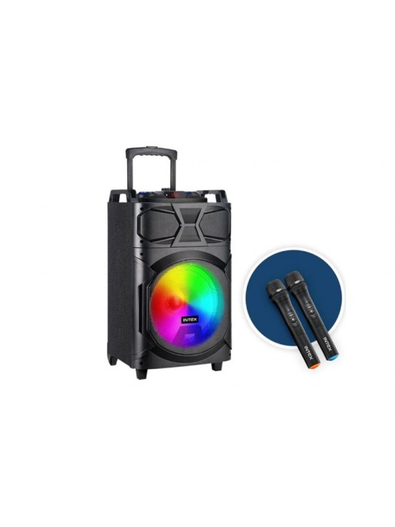 დინამიკი: Intex T-350 TUFB Trolley Glowing Lights Bluetooth Speaker 60W