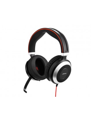 ყურსასმენი: Jabra Evolve 80 MS USB Wired headset - 7899-823-109