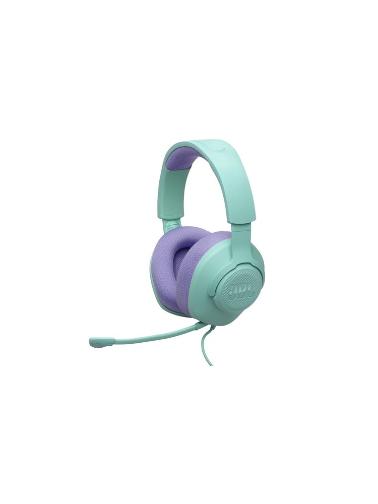 ყურსასმენი: JBL Quantum 100M2 Wired Headphone Cyan - JBLQTUM100M2CYN