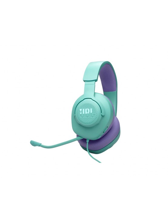 ყურსასმენი: JBL Quantum 100M2 Wired Headphone Cyan - JBLQTUM100M2CYN