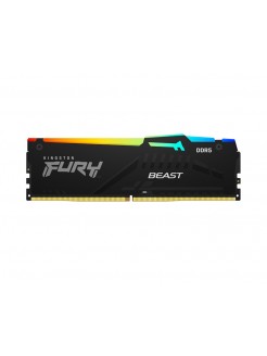 ოპერატიული მეხსიერება: Kingston Fury Beast RGB DDR5 16GB 6000MHz DIMM XMP/EXPO - KF560C30BBEA-16