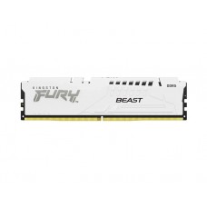 ოპერატიული მეხსიერება: Kingston Fury Beast White DDR5 16GB 6000MHz DIMM XMP/EXPO - KF560C36BWE2-16