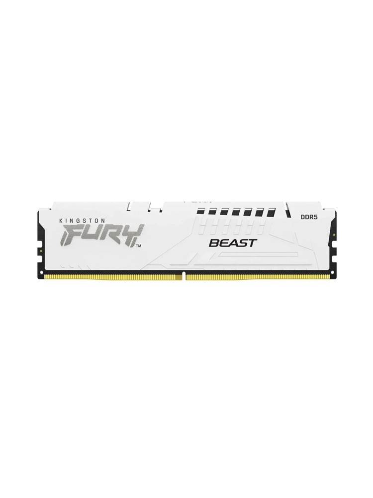 ოპერატიული მეხსიერება: Kingston Fury Beast White DDR5 16GB 6000MHz DIMM XMP/EXPO - KF560C36BWE2-16