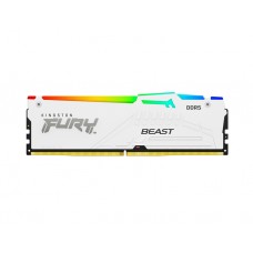 ოპერატიული მეხსიერება: Kingston FURY Beast White RGB DDR5 32GB 6000MHz DIMM XMP/EXPO - KF560C36BWEA-32