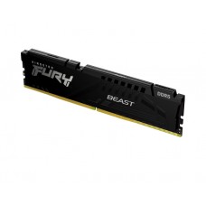 ოპერატიული მეხსიერება: Kingston FURY Beast Black XMP DDR5 16GB 6400MHz DIMM - KF564C32BB-16