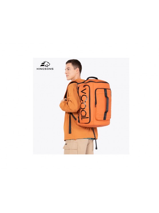 ზურგჩანთა: Kingsons Travel Duffel Backpack 15.6" Orange - K10103W-6