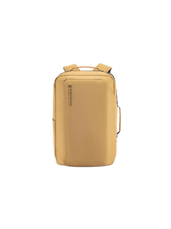 ზურგჩანთა: Kingsons Waterproof Backpack 15.6" Khaki - K10143R-9