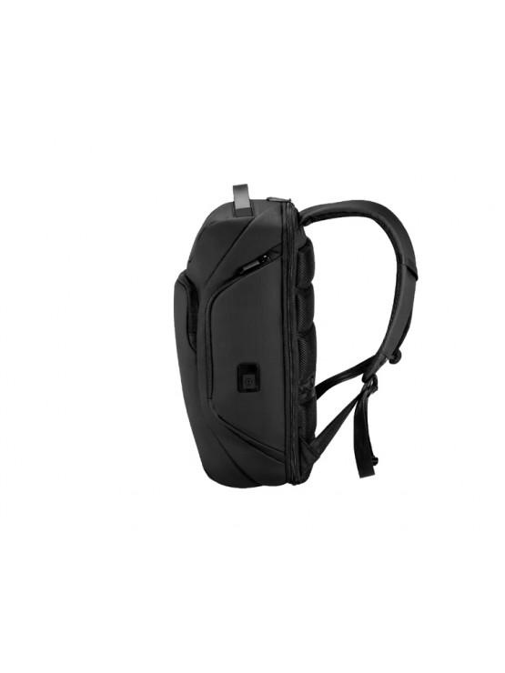 ზურგჩანთა: Kingsons Laptop Backpack With USB Charger 15.6" Black - K10164W-5