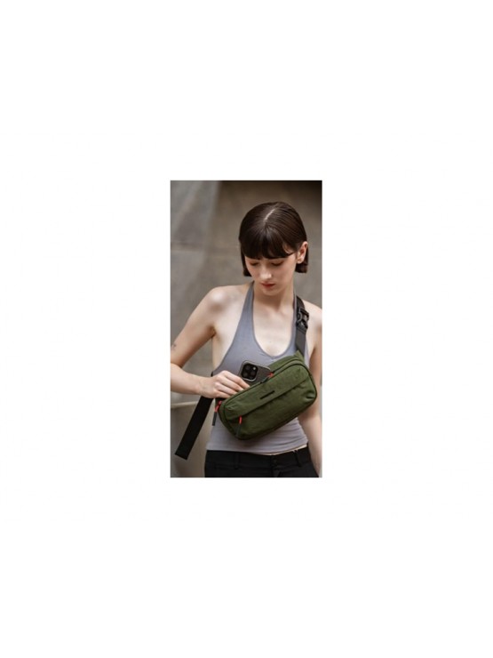 ჩანთა: Kingsons Sling Bag Green - KS25056