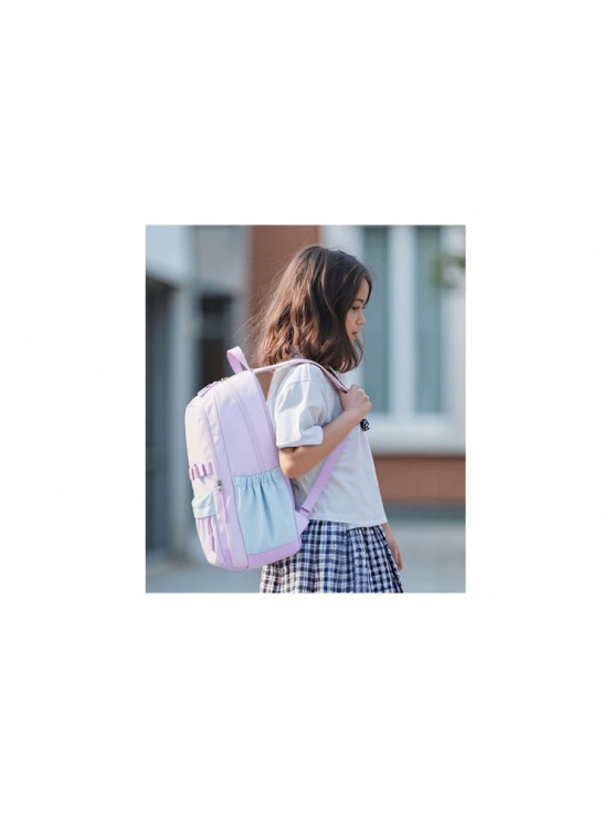 ზურგჩანთა: kingsons 15.6" Primary School Backpack Purple - KS251308