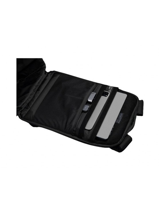 ზურგჩანთა: kingsons 15.6" Laptop Backpack With Airtag Function TSA Lock Black - KS25593