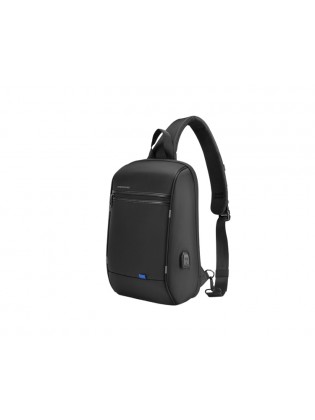ზურგჩანთა: Kingsons Laptop Backpack With USB Charger 15.6" Black - KS3165-G