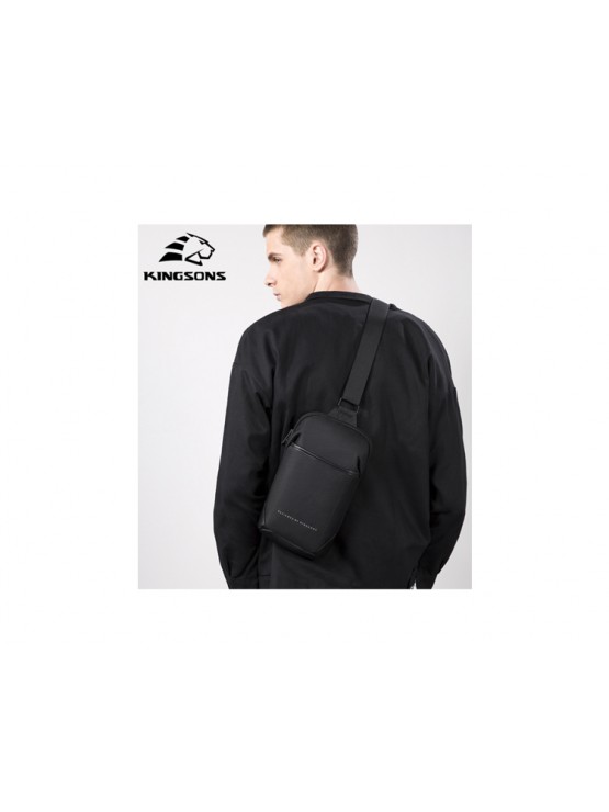 ზურგჩანთა: Kingsons Sling Bag 7" Black - KS3211W