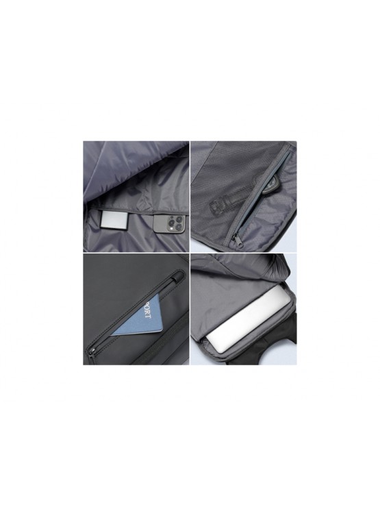 ზურგჩანთა: Kingsons Waterproof Laptop Backpack 15.6" Black - KS25460