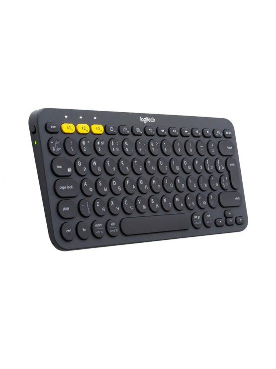 კლავიატურა: Logitech K380 Multi-Device Bluetooth Keyboard Dark Grey - 920-007584