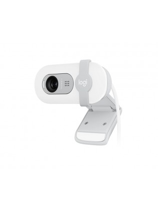 ვებკამერა: Logitech BRIO 100 FHD 1080p/30fps USB Off-White - 960-001617