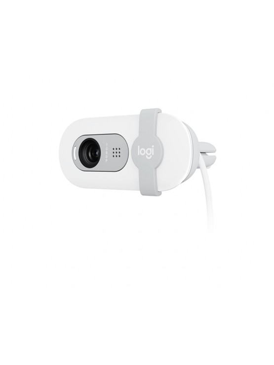 ვებკამერა: Logitech BRIO 100 FHD 1080p/30fps USB Off-White - 960-001617