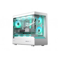 ქეისი: Golden Field Lantau Lite 360 6x120mm ARGB Fans Mid Tower White