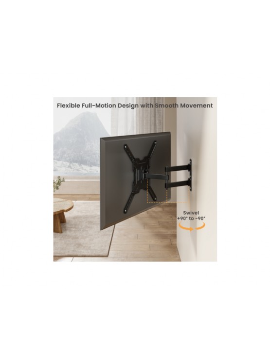 ტელევიზორის საკიდი: Vertex VX-TV-FM2365 Full-Motion TV Wall Mount 23"-65"
